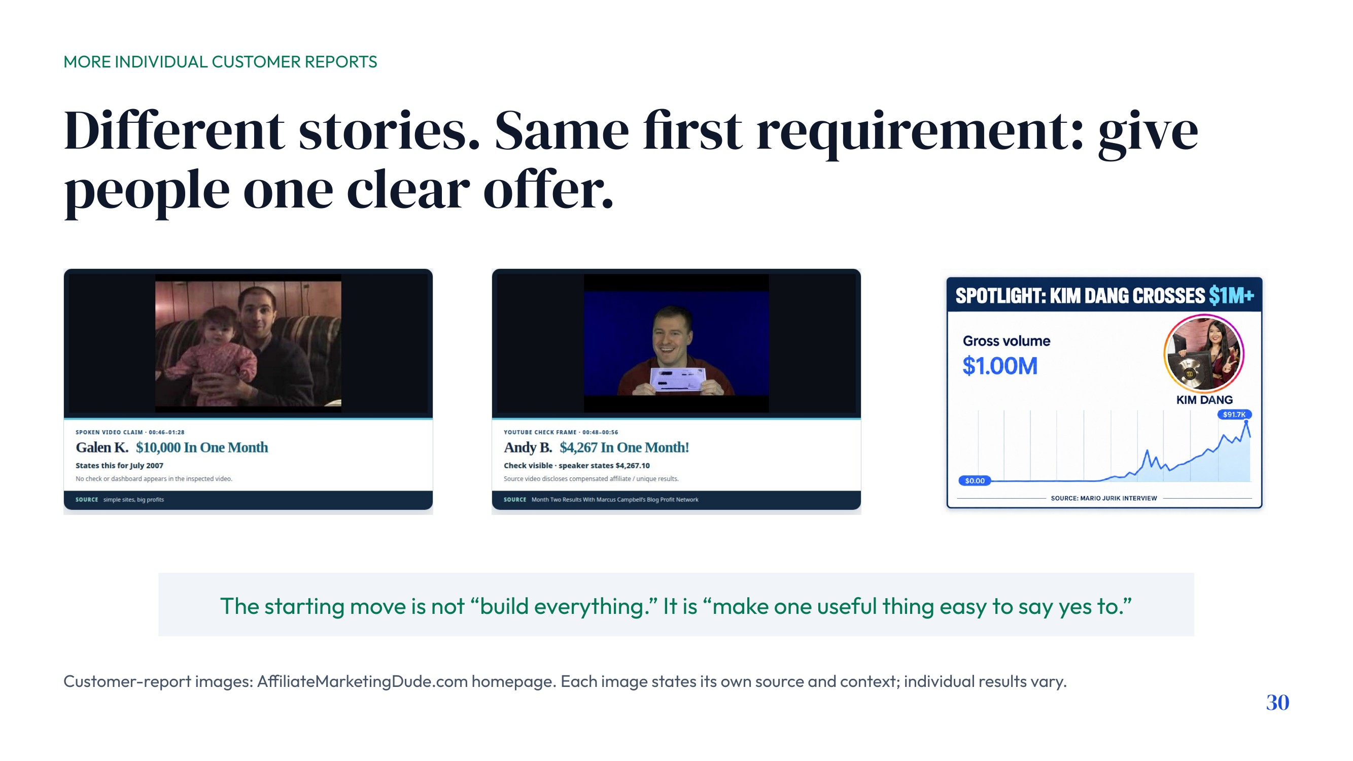 Customer Success More Reported Wins
